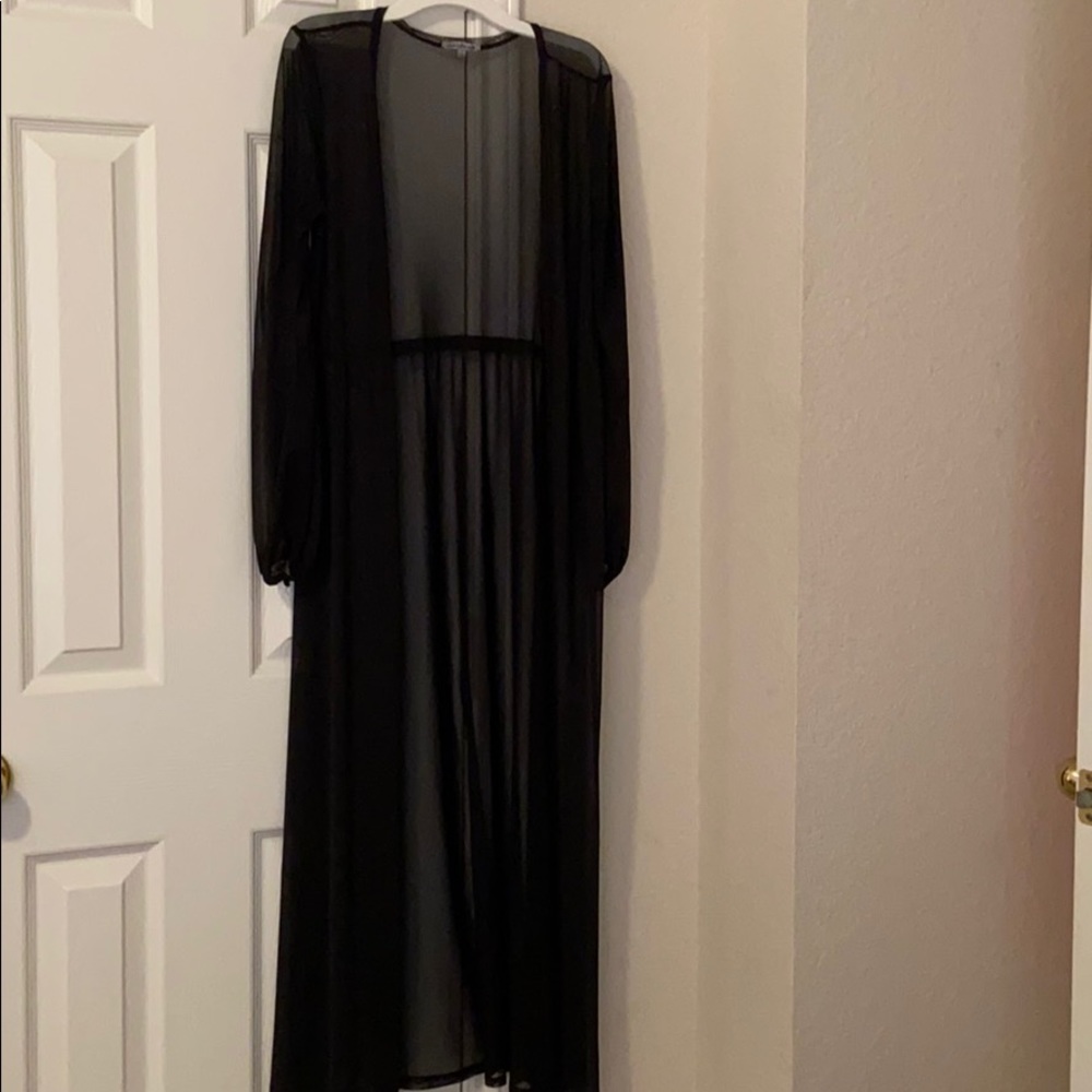 Long see through cover